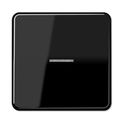  артикул CD590KO5SW-501U-90 название Выключатель 1-клавишный , с подсветкой, цвет Черный, CD 500/CD plus, Jung