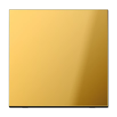  артикул GO2990-531U название Выключатель 1-клавишный; кнопочный, цвет Имитация золота (металл), LS990, Jung