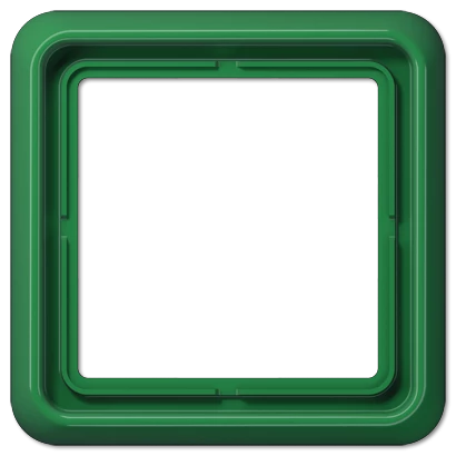  артикул CD581GN название Рамка 1-ая (одинарная), цвет Зеленый, CD 500, Jung