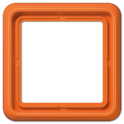  артикул CD581O название Рамка 1-ая (одинарная), цвет Оранжевый, CD 500, Jung