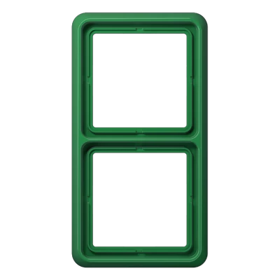  артикул CD582GN название Рамка 2-ая (двойная), цвет Зеленый, CD 500, Jung