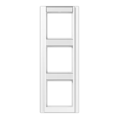  артикул A583NAWW название Рамка 3-ая (тройная) вертикальная, цвет Белый, A500, Jung