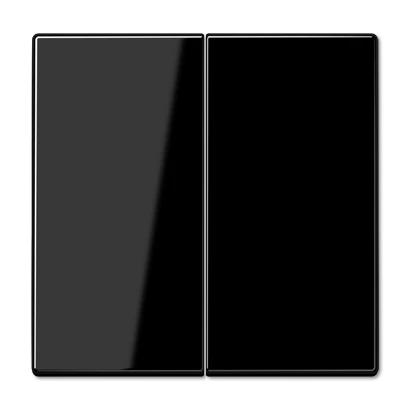  артикул LS995SW-509U название Выключатель 2-клавишный проходной (с двух мест), цвет Черный, LS990, Jung