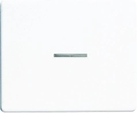  артикул SL590KOWW-501U-90 название Выключатель 1-клавишный , с подсветкой, цвет Белый, SL500, Jung