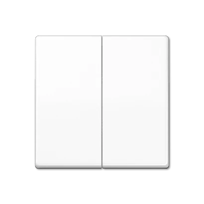  артикул AS591-5WW-509U название Выключатель 2-клавишный проходной (с двух мест), цвет Белый, AS500, Jung