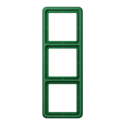  артикул CD583GN название Рамка 3-ая (тройная), цвет Зеленый, CD 500, Jung
