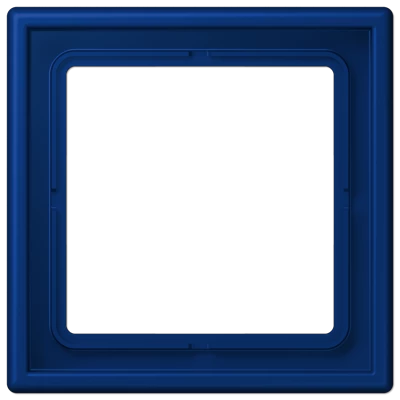  артикул LC9814320T название Рамка 1-ая (одинарная), цвет Bleu outremer fonce(4320T), LS 990 LeCorbusier, Jung