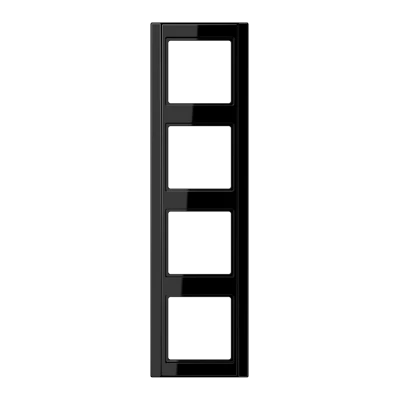  артикул A584SW название Рамка 4-ая (четверная), цвет Черный, A500, Jung